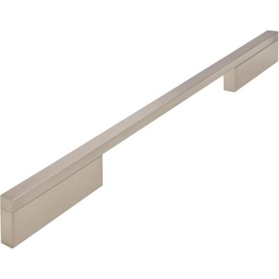Siro, Möbelgriff, Griff Adanos LA 192/288 mm, Breite 316 mm, Aluminium Edelstahl Effekt Siro, Möbelgriff, Griff Adanos LA 192/288 mm, Breite 316 mm, Aluminium Edelstahl Effekt