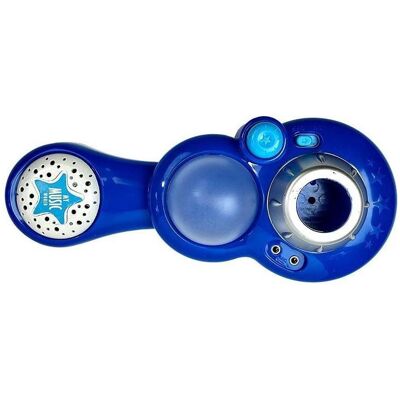 Lean Toys Leantoys Mikrofon Karaoke Set Blauer Ständer Lean Toys Leantoys Mikrofon Karaoke Set Blauer Ständer