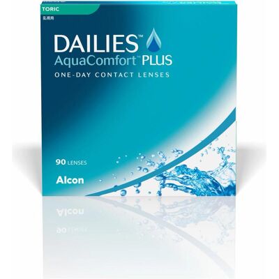 Dailies, Kontaktlinsen, AquaComfort PLUS Toric (+2, Tageslinse, 90 Stk., Torisch) Dailies, Kontaktlinsen, AquaComfort PLUS Toric (+2, Tageslinse, 90 Stk., Torisch)