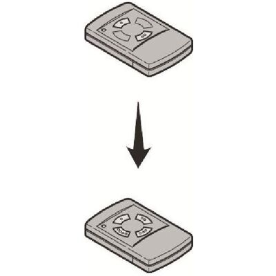 Hörmann, Zubehör Antriebstechnik, 4-Tasten Mini-Handsender HSM4 grün, 26,975 MHz (Handsender) Hörmann, Zubehör Antriebstechnik, 4-Tasten Mini-Handsender HSM4 grün, 26,975 MHz (Handsender)