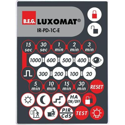 B.E.G IR-PD9-E Sensor - Infraroterkennung - Einfache Installation - Energieeffizient - Sensor B.E.G IR-PD9-E Sensor - Infraroterkennung - Einfache Installation - Energieeffizient - Sensor