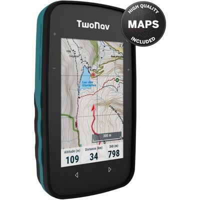 TwoNav, Navigationsgerät, GPS Cross Plus Heart Rate Monitor - Multisport Cycling MTB Hiking Trekking Compact Light (3.20") TwoNav, Navigationsgerät, GPS Cross Plus Heart Rate Monitor - Multisport Cycling MTB Hiking Trekking Compact Light (3.20")