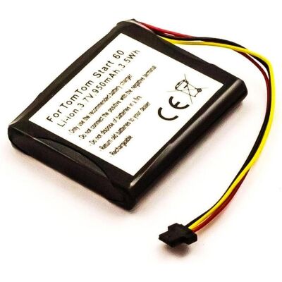 AGI - TomTom Start 60 - 3,7V Li-Ion - 900mAh - Batterie AGI - TomTom Start 60 - 3,7V Li-Ion - 900mAh - Batterie
