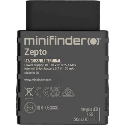 MiniFinder, Navigationsgerät Zubehör, Zepto GPS Tracker Fahrzeugtracker, Live Tracking Schwarz 1 St. MiniFinder, Navigationsgerät Zubehör, Zepto GPS Tracker Fahrzeugtracker, Live Tracking Schwarz 1 St.