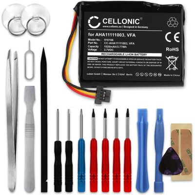 Cellonic, Navigationsgerät Zubehör, Akku für TomTom Go 500, 5000, Start 60, M, M Europe Traffic, 4EN62, EU Cellonic, Navigationsgerät Zubehör, Akku für TomTom Go 500, 5000, Start 60, M, M Europe Traffic, 4EN62, EU