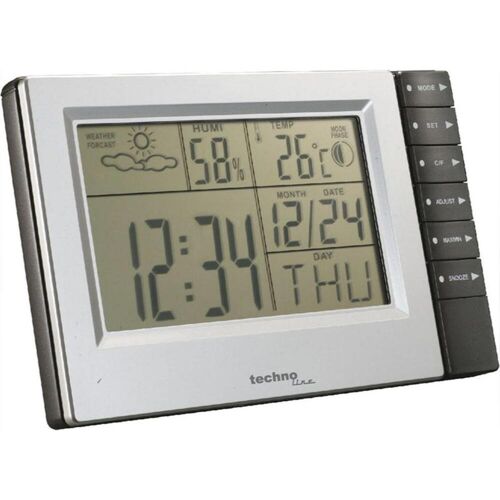 Technoline Ws 9121, Wetterstation, Weiss