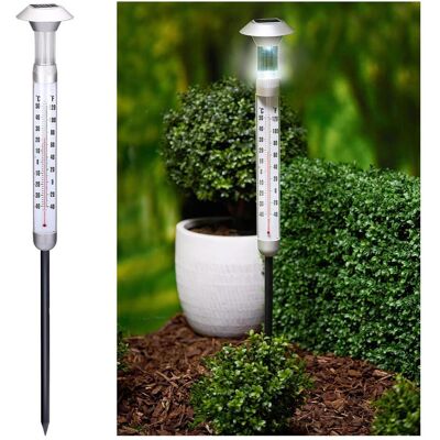 Grundig - Thermometer Solaire Außenbereich Garten - Solarbetrieben - Thermometer Grundig - Thermometer Solaire Außenbereich Garten - Solarbetrieben - Thermometer