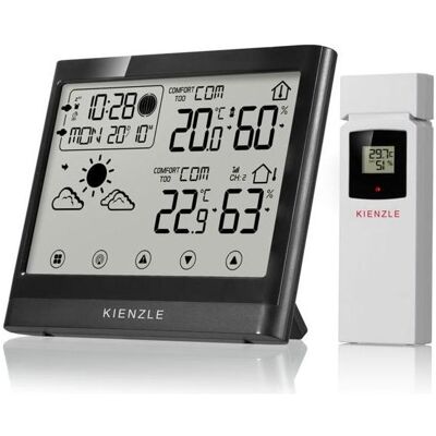 Kienzle TempTrend NEO Wetterstation, Wetterstation, Weiss, Schwarz Kienzle TempTrend NEO Wetterstation, Wetterstation, Weiss, Schwarz