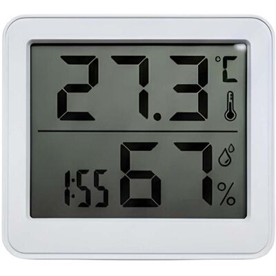 Avizar Digitales Thermo-Hygrometer kompakt mit LCD, Thermometer + Hygrometer, Weiss Avizar Digitales Thermo-Hygrometer kompakt mit LCD, Thermometer + Hygrometer, Weiss