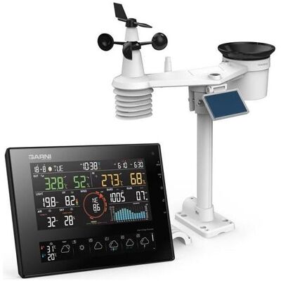 Garni 2040 Arcus 2GEN / Meteorologische Station mit 24-Stunden-/10-Tage-Vorhersage / 2. Generation, Wetterstation, Schwarz Garni 2040 Arcus 2GEN / Meteorologische Station mit 24-Stunden-/10-Tage-Vorhersage / 2. Generation, Wetterstation, Schwarz