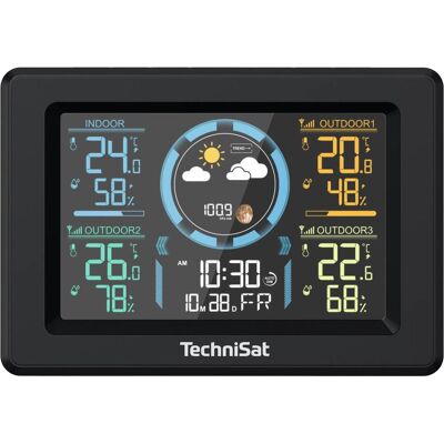 TechniSat Stazione Meteorologica iMETEO 700, Wetterstation, Schwarz TechniSat Stazione Meteorologica iMETEO 700, Wetterstation, Schwarz