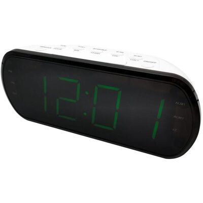 We-Vibe, Wecker, Radio réveil grand affichage écran 1.8, Radio FM, Dual alarme, led vert 1 por We-Vibe, Wecker, Radio réveil grand affichage écran 1.8, Radio FM, Dual alarme, led vert 1 por