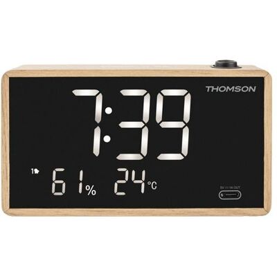 Thomson Wecker, CP202T Radio Clock w/ Projection - Cosy Thomson Wecker, CP202T Radio Clock w/ Projection - Cosy