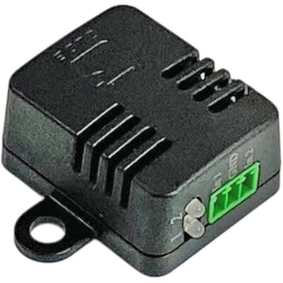 Gude 7209 Temperatur-/Luftfeuchtigkeits-Sensor mit 2 Signaleingängen, Thermometer + Hygrometer, Schwarz Gude 7209 Temperatur-/Luftfeuchtigkeits-Sensor mit 2 Signaleingängen, Thermometer + Hygrometer, Schwarz