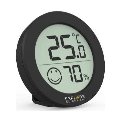 Explore Scientific Temperatursensor 3 Stück, Thermometer + Hygrometer, Schwarz Explore Scientific Temperatursensor 3 Stück, Thermometer + Hygrometer, Schwarz