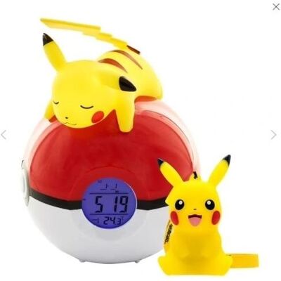 Teknofun, Wecker, Tf Pokemon Light-Up Alarm Clock & Pikachu 9cm Teknofun, Wecker, Tf Pokemon Light-Up Alarm Clock & Pikachu 9cm