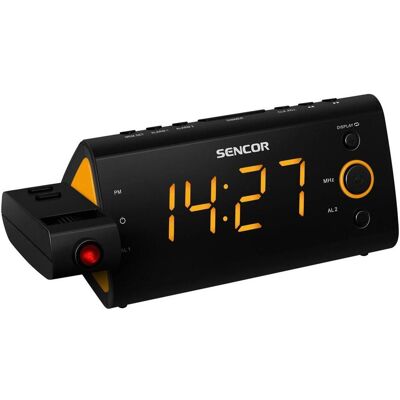 Sencor, Wecker, SRC 330 OR - Uhr - Digital - FM - LED - 3,05 cm (1.2 Zoll) - Orange Sencor, Wecker, SRC 330 OR - Uhr - Digital - FM - LED - 3,05 cm (1.2 Zoll) - Orange