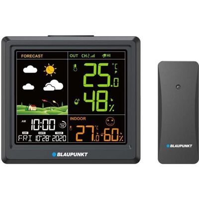Blaupunkt WS25BK Schwarze Wetterstation - Wetterstation Blaupunkt WS25BK Schwarze Wetterstation - Wetterstation
