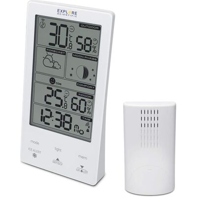 Explore Scientific Wetterstation, Wetterstation, Weiss Explore Scientific Wetterstation, Wetterstation, Weiss