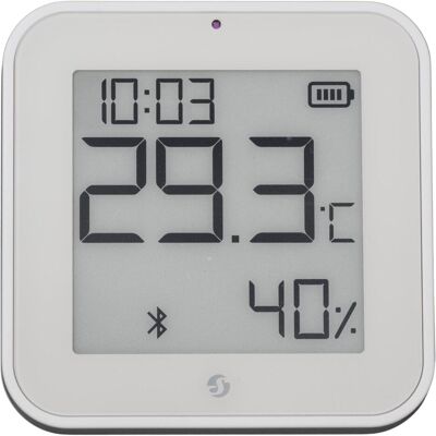 Shelly BLU HT Display ZB, Thermometer + Hygrometer, Weiss Shelly BLU HT Display ZB, Thermometer + Hygrometer, Weiss