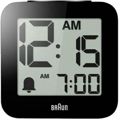 Braun BC25BP - Digitaler Wecker - Schwarz Braun BC25BP - Digitaler Wecker - Schwarz