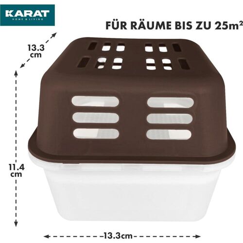 Karat Luftentfeuchter, Luftentfeuchter, Braun