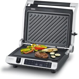 Caso Steakmaster Pro (Steakmaster Pro), Kontaktgrill, Schwarz, Silber Caso Steakmaster Pro (Steakmaster Pro), Kontaktgrill, Schwarz, Silber