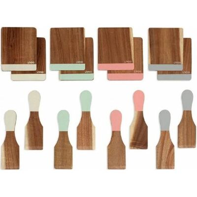 Livoo - Raclette Zubehör-Set - Braun - Accessory set Livoo - Raclette Zubehör-Set - Braun - Accessory set