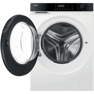 HAIER HWD80-BP14357TU1, Waschtrockner, Weiss HAIER HWD80-BP14357TU1, Waschtrockner, Weiss