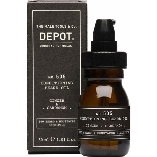 Depot, Bartpflege, No. 505 Conditioning Beard Oil - Ginger & Cardamom 30 ml Bartöl (30 ml)