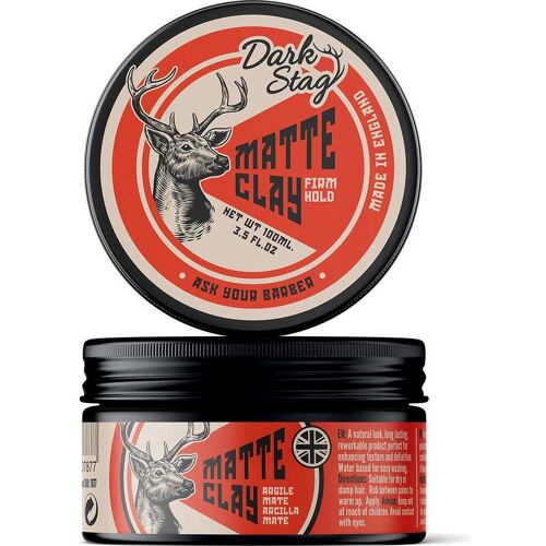 Dark Stag, Haargel + Haarwachs, Matte Clay (Haarwachs, 100 ml)