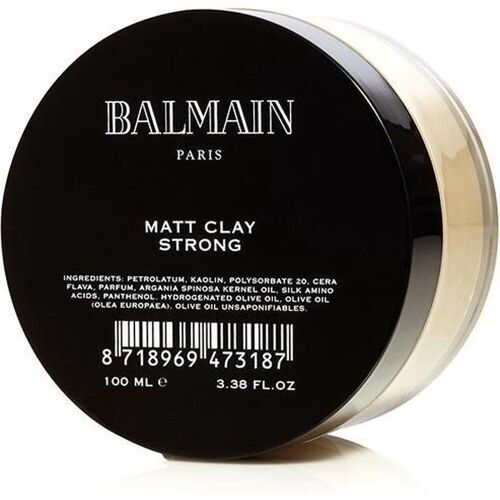 Balmain, Haargel + Haarwachs, Matt Clay Strong (Haargel, 100 ml)