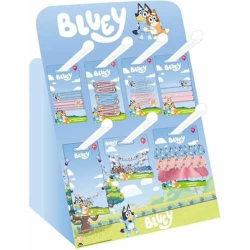 Bluey, Haarklammer + Haarclips, Haarspangen Blau