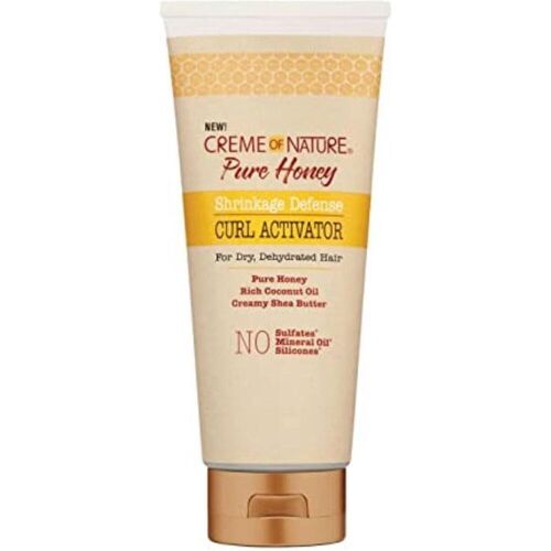 Creme of Nature, Bodylotion, Pure Honey Shrinkage Defense Curl Activator 310ml (Körperlotion, 310 ml)
