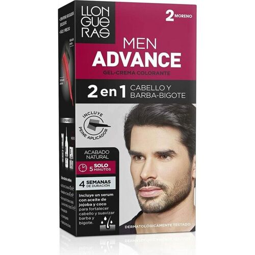Llongueras, Künstliche Wimpern, MEN ADVANCE #2-negro (Wimpernrollen)