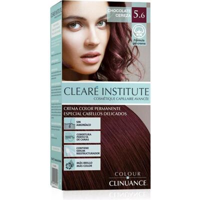 Clearé Institute Farbintensiv - Fein- und empfindliches Haar - 5.6 Schokolade Kirsche - Haarfarbe Clearé Institute Farbintensiv - Fein- und empfindliches Haar - 5.6 Schokolade Kirsche - Haarfarbe