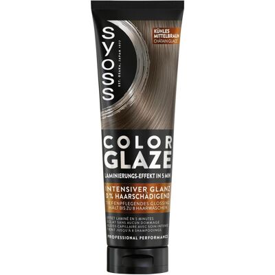 2x Syoss, Haarfarbe, Color Glaze (Kühles Mittelbraun) 2x Syoss, Haarfarbe, Color Glaze (Kühles Mittelbraun)
