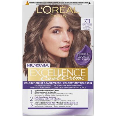 L’Oréal Paris - Excellence 7.11 - Asch - Haarfarbe L’Oréal Paris - Excellence 7.11 - Asch - Haarfarbe