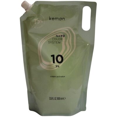 Kemon, Haarfarbe, Nayo Cream Activator Hair Colour Activator Lotion 1000 Ml (10 Beige) Kemon, Haarfarbe, Nayo Cream Activator Hair Colour Activator Lotion 1000 Ml (10 Beige)