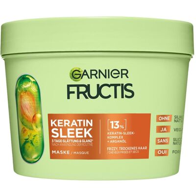 Garnier Keratin Sleek Haarkur - 370ml Garnier Keratin Sleek Haarkur - 370ml