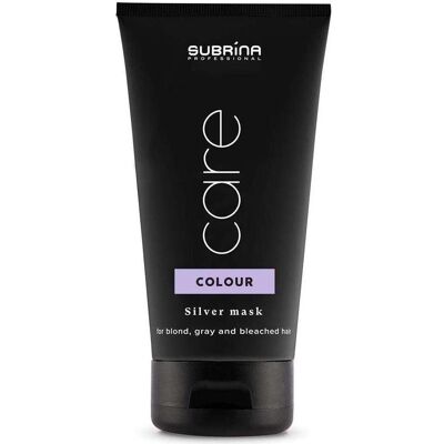 Subrina Professional Care Colour Silver Maske - Neutralisierende Haarkur für Blond- und Grauhaare - 150ml Subrina Professional Care Colour Silver Maske - Neutralisierende Haarkur für Blond- und Grauhaare - 150ml