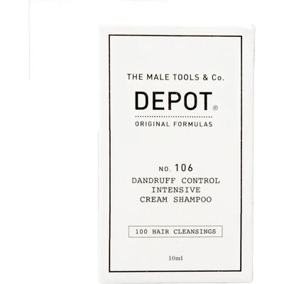 Depot, Shampoo, 100 Hair Cleansing No 106 Pro-Vitamin B5 Hair Shampoo Anti-Schuppen - 10 Ml (Flüssiges Shampoo) Depot, Shampoo, 100 Hair Cleansing No 106 Pro-Vitamin B5 Hair Shampoo Anti-Schuppen - 10 Ml (Flüssiges Shampoo)