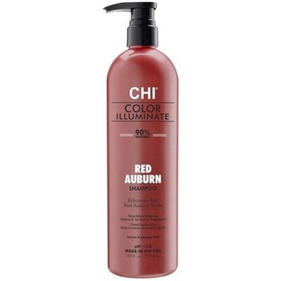 CHI, Shampoo, Color Illuminate Shampoo Red Auburn 25oz (Flüssiges Shampoo, 740 ml) CHI, Shampoo, Color Illuminate Shampoo Red Auburn 25oz (Flüssiges Shampoo, 740 ml)