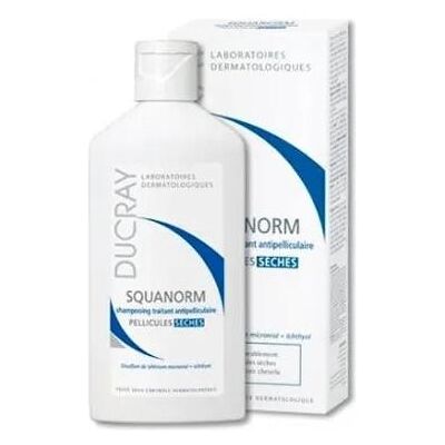 Ducray, Shampoo, Squanorm Trockene Schuppen Shampoo 200ml (Flüssiges Shampoo, 200 ml) Ducray, Shampoo, Squanorm Trockene Schuppen Shampoo 200ml (Flüssiges Shampoo, 200 ml)
