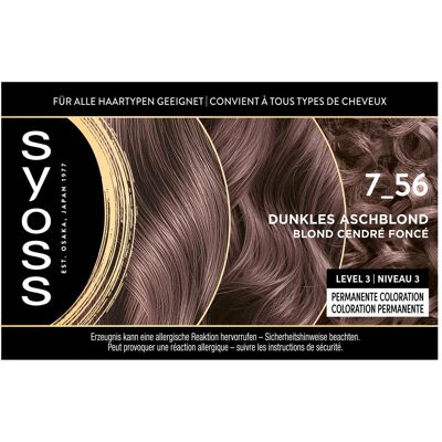 2x Syoss, Haarfarbe, Haarcoloration Oleo Intense 7-56 Dunkles Aschblond (7-56 Dunkles Aschblond) 2x Syoss, Haarfarbe, Haarcoloration Oleo Intense 7-56 Dunkles Aschblond (7-56 Dunkles Aschblond)