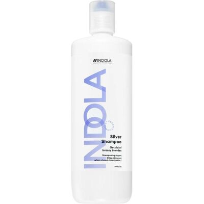 Indola Silver Shampoo - Neutralisiert Gelb- und Messingtöne - 1000 ml Indola Silver Shampoo - Neutralisiert Gelb- und Messingtöne - 1000 ml
