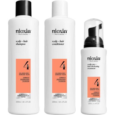 Nioxin System 4 Kit - Für dich dickeres Haar Nioxin System 4 Kit - Für dich dickeres Haar