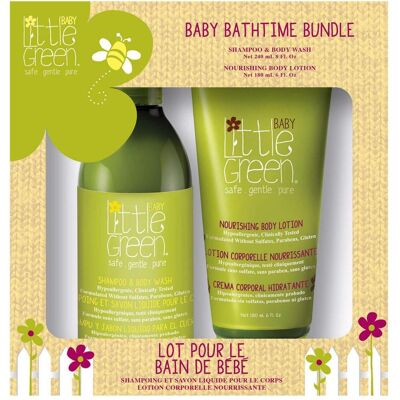 Little Green, Shampoo, Baby - Bathtime Bundle Duo (240 ml) Little Green, Shampoo, Baby - Bathtime Bundle Duo (240 ml)