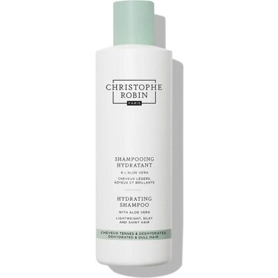 Christophe Robin, Shampoo, Hydrating shampoo with aloe vera 1000ml (Flüssiges Shampoo, 1000 ml) Christophe Robin, Shampoo, Hydrating shampoo with aloe vera 1000ml (Flüssiges Shampoo, 1000 ml)