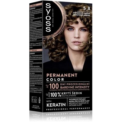 Syoss Permanent Color - Haselnussbraun - Langanhaltende, Grauabdeckung, Salonqualität Syoss Permanent Color - Haselnussbraun - Langanhaltende, Grauabdeckung, Salonqualität